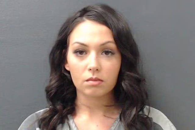 <p>Hailey Nichelle Clifton-Carmack was arrested on felony charges after allegedly having a sexual relationship with a student</p>