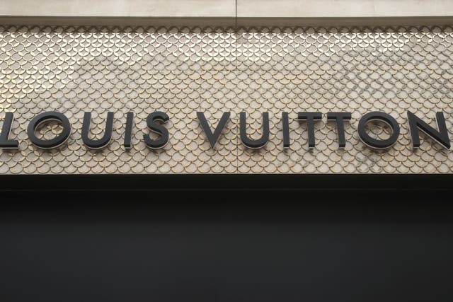Louis Vuitton-owner LVHM is among one of the lowest scorers in the new report (Yui Mok/PA)