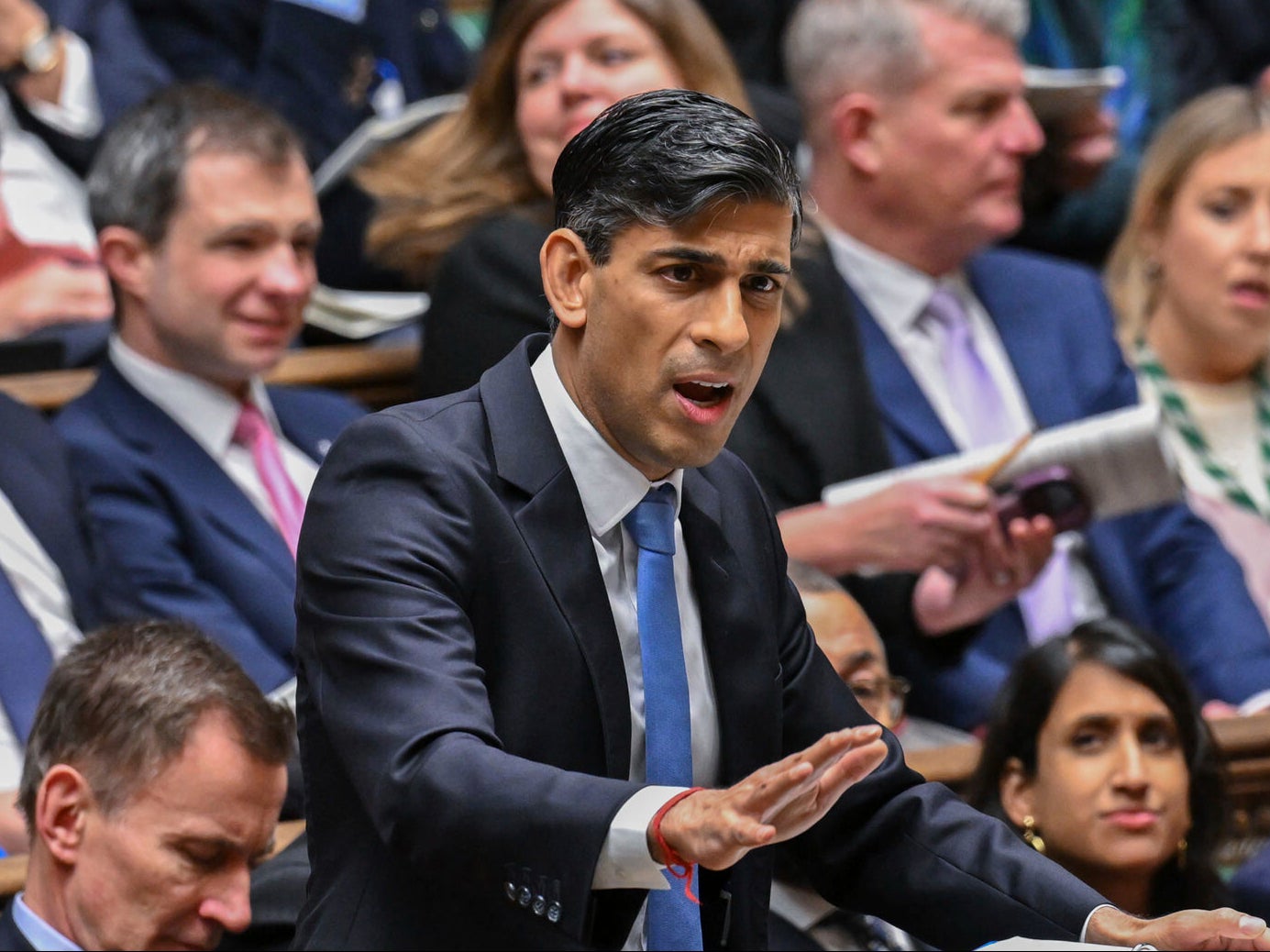 Rishi Sunak gives an update on the Post Office scandal at PMQs on Wednesday
