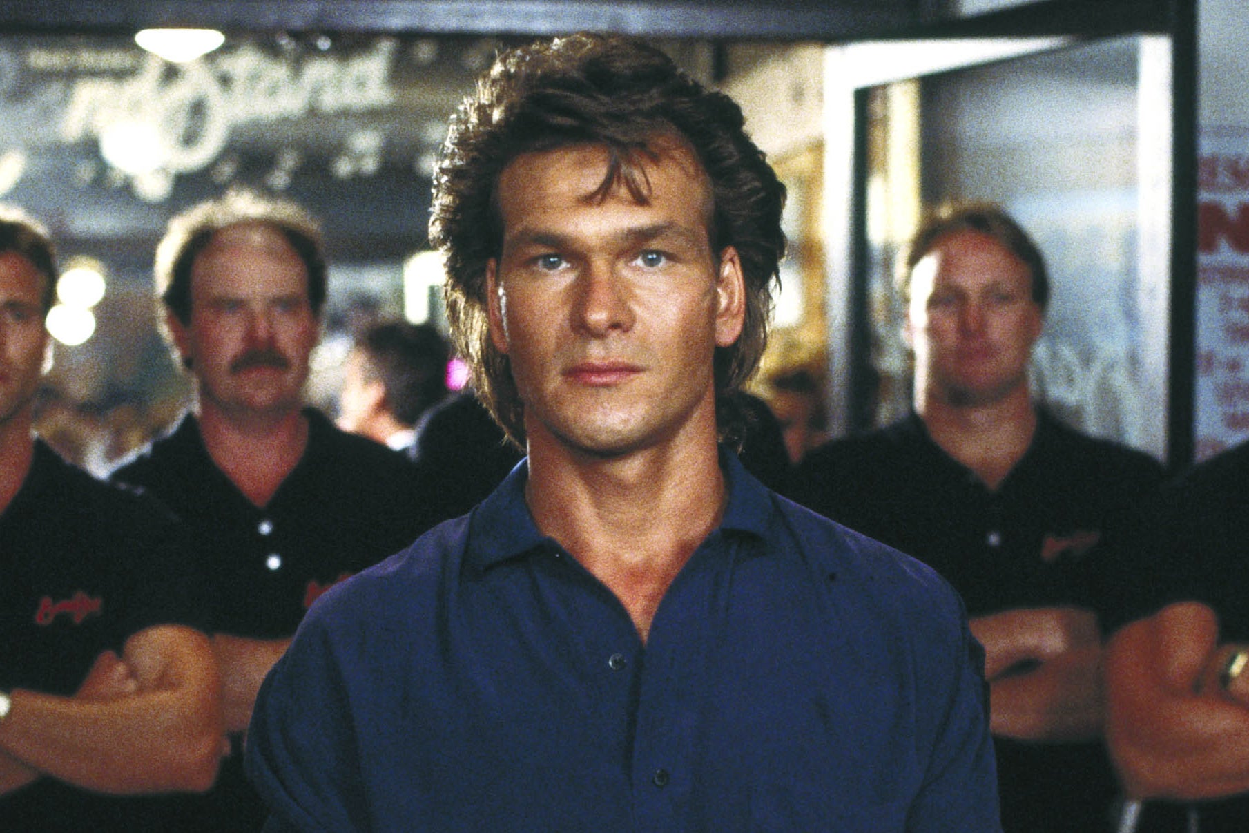 Patrick Swayze in the raucous 1989 action thriller ‘Road House’