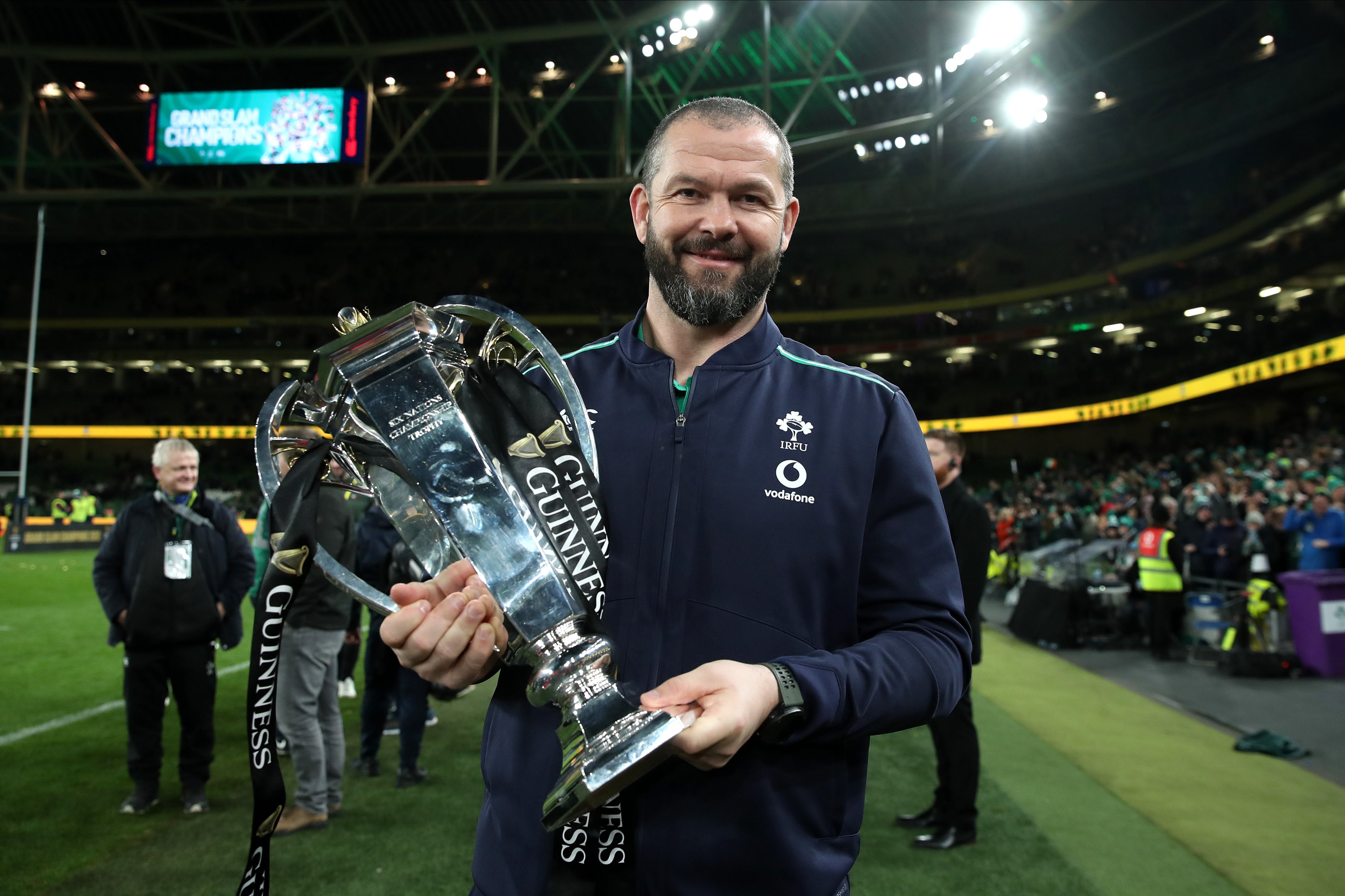 Andy Farrell led Ireland to a Six Nations grand slam last year