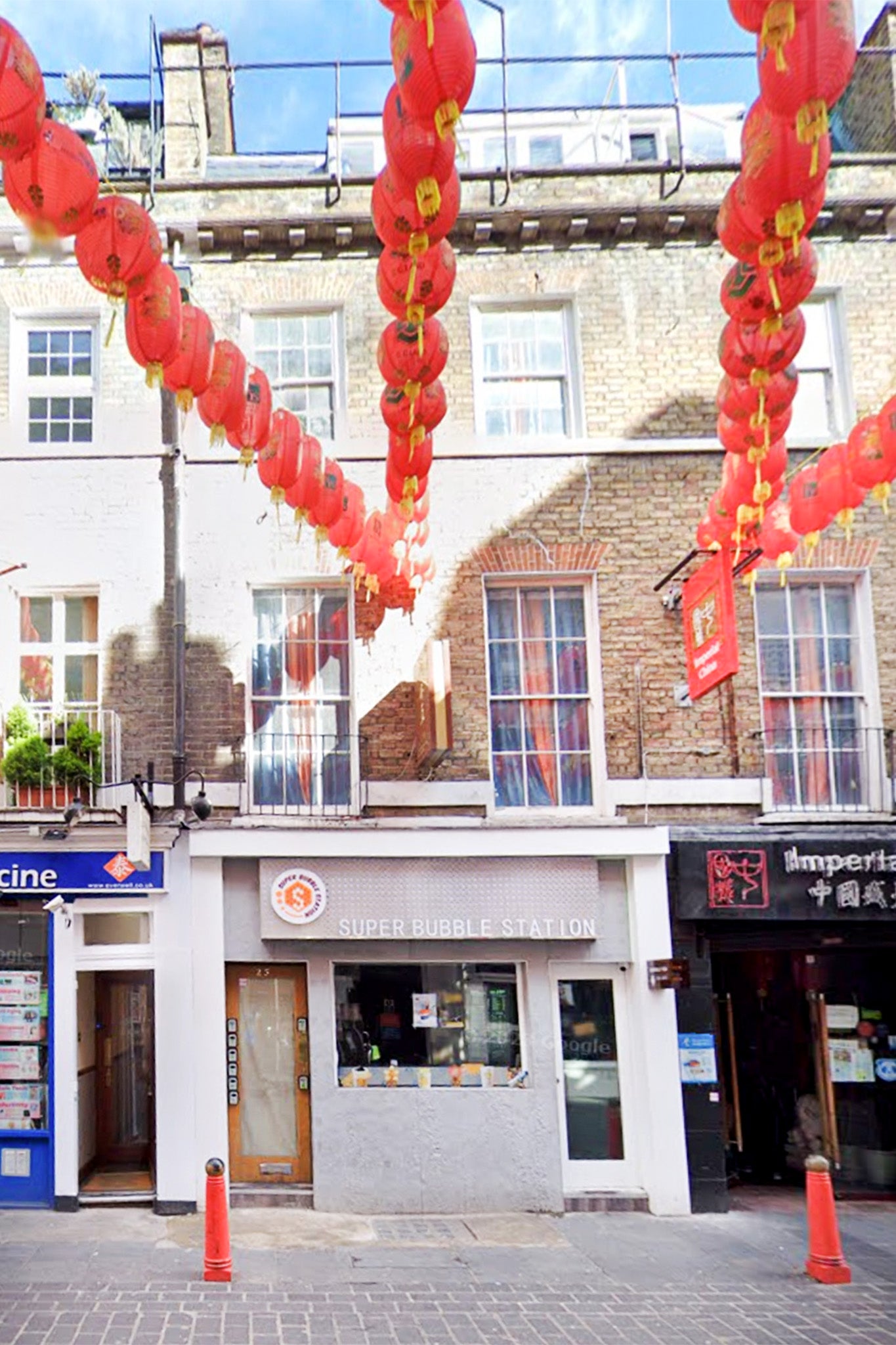 The Airbnb is located in the heart of Chinatown