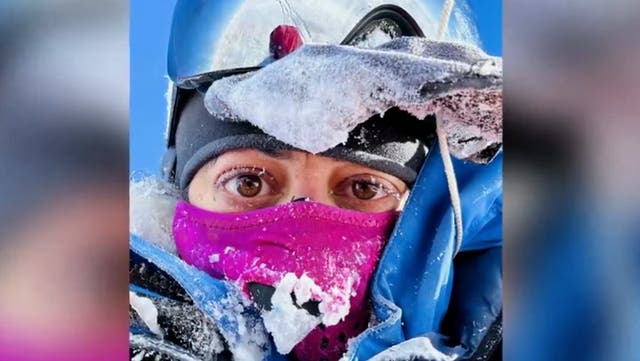 <p>British soldier ‘Polar Preet’ reveals Disney character helped her break Antarctica ski record.</p>