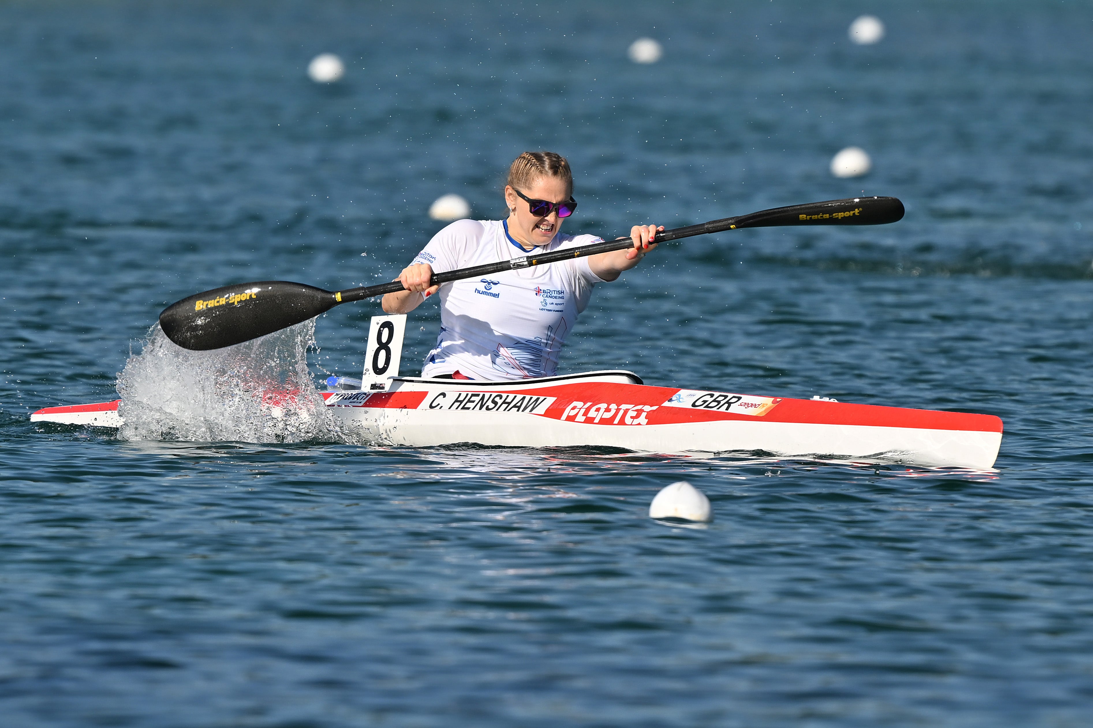 Henshaw has become an elite canoeist after her switch from swimming