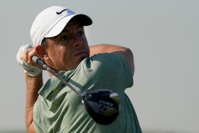 Rory McIlroy carded an opening 62 in the first round of Dubai Invitational (Kamran Jebreili/AP)
