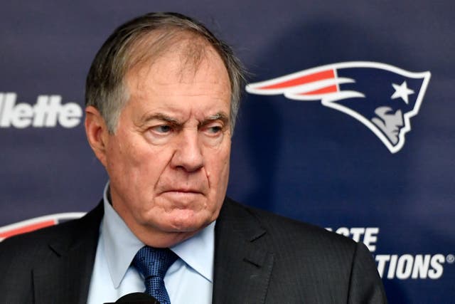 Bill Belichick’s departure is set to be announced (Adrian Kraus/AP)