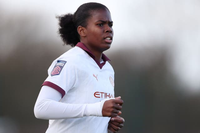 Khadija Shaw has impressed in a string run of wins for Manchester City (Tim Markland/PA)