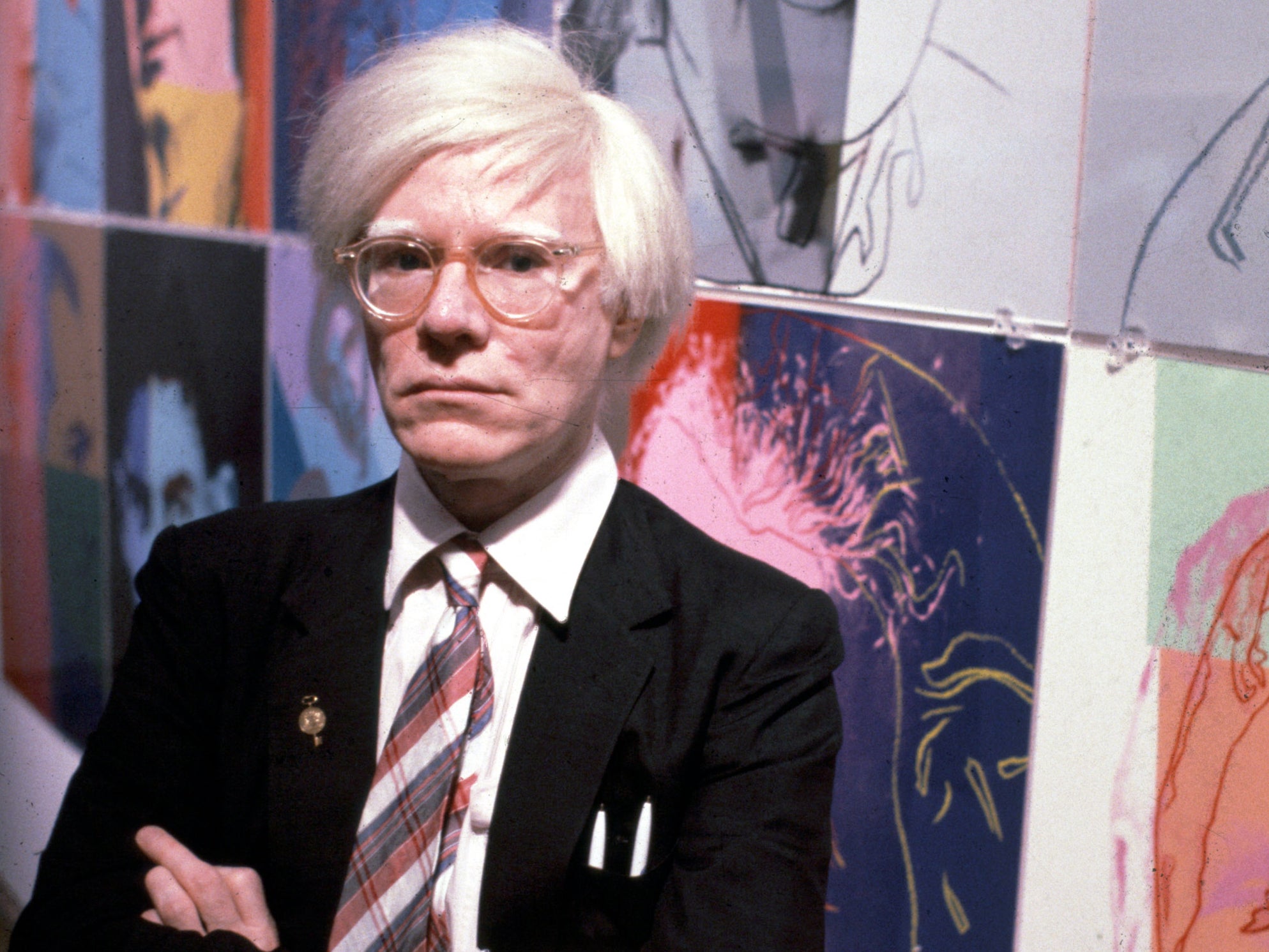 Andy Warhol in December 1980