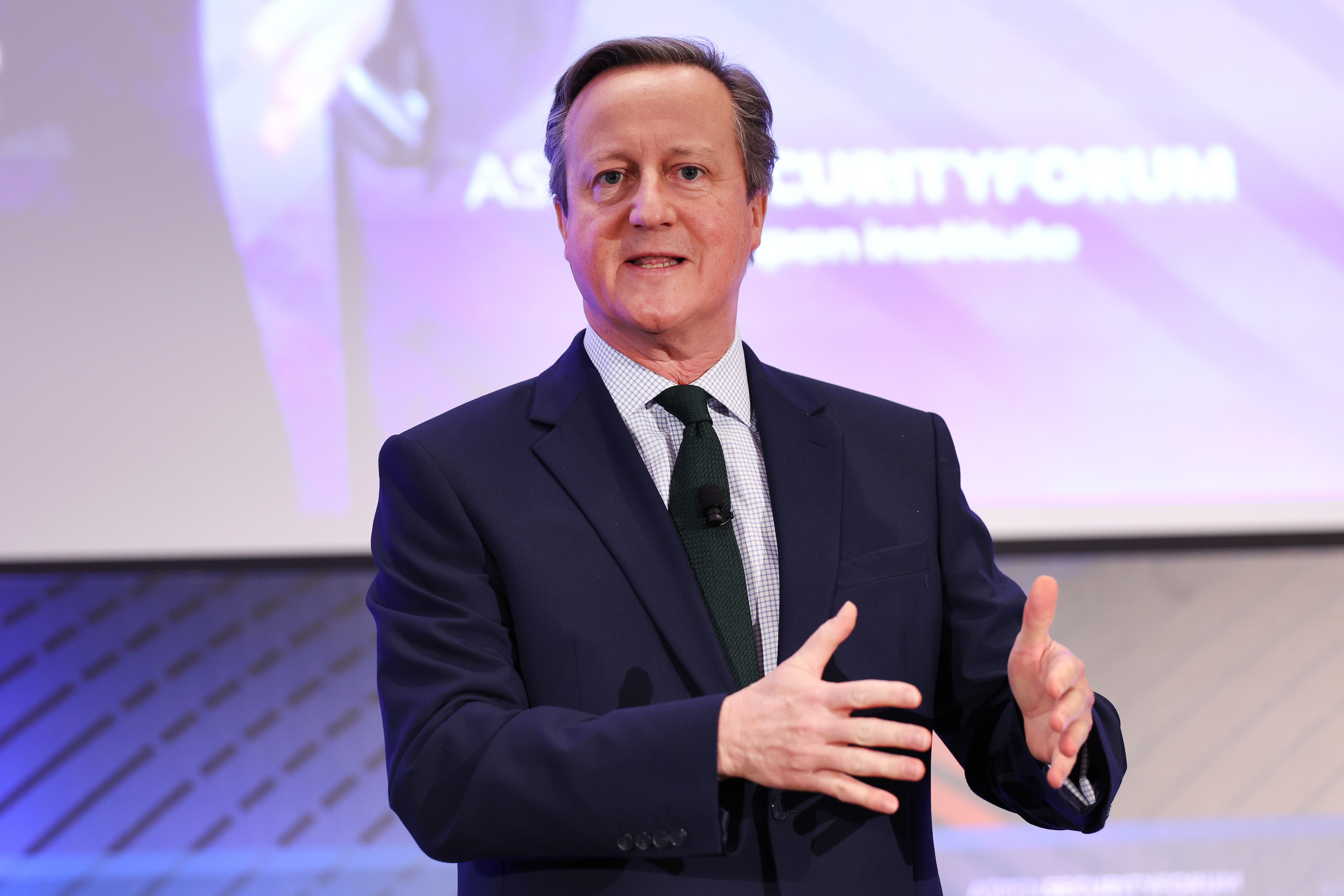 The message delivered by David Cameron in Washington was very much needed