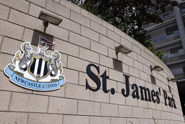 Newcastle have reported a loss after tax of £73.4million (Richard Sellers/PA)
