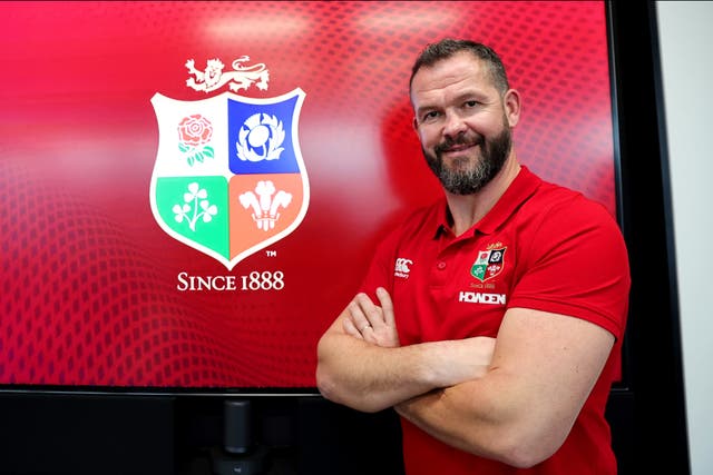<p>Andy Farrell will coach the Lions on the 2025 tour of Australia </p>