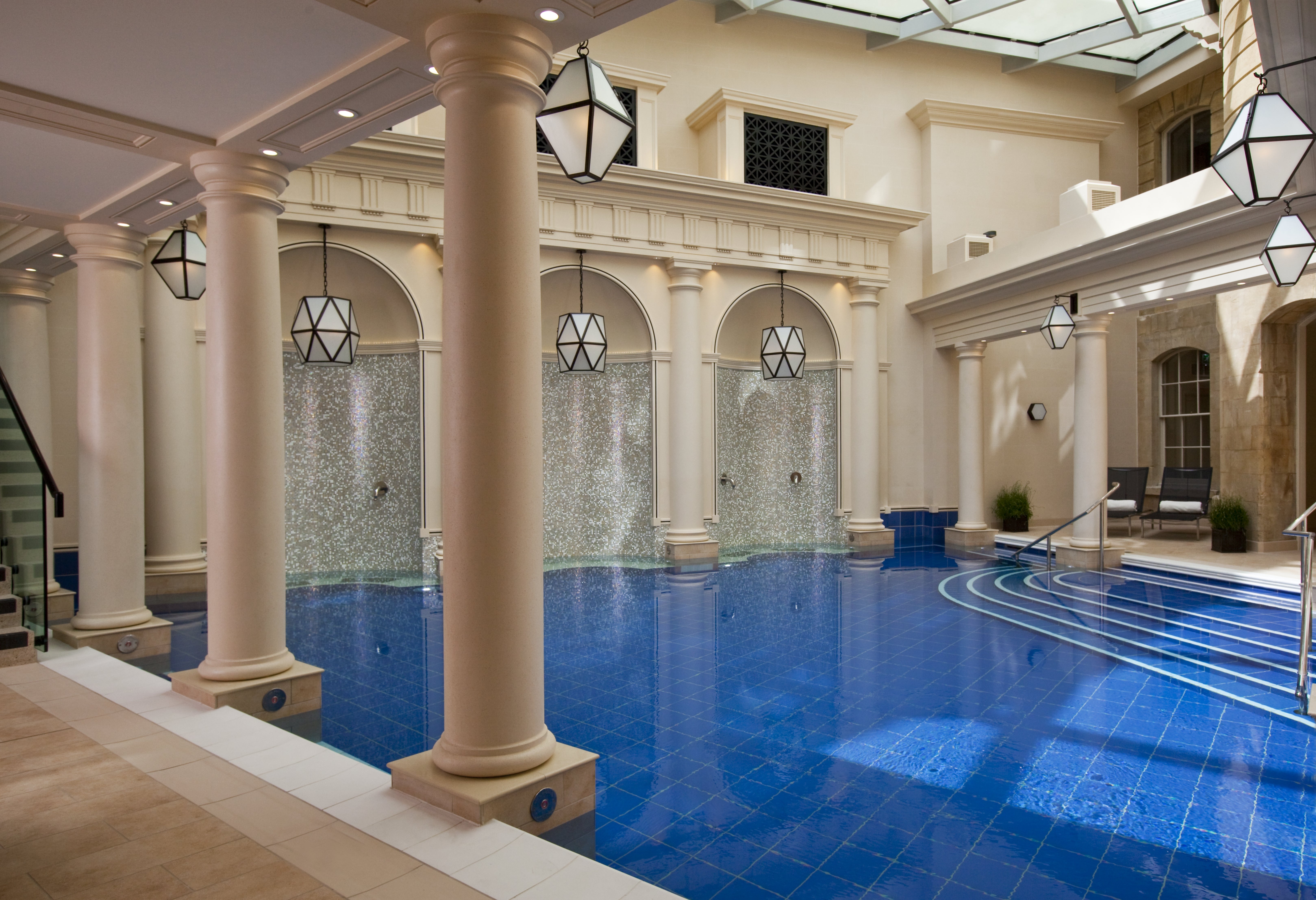 The Spa Village at The Gainsborough allows guests to access the natural thermal water of Bath