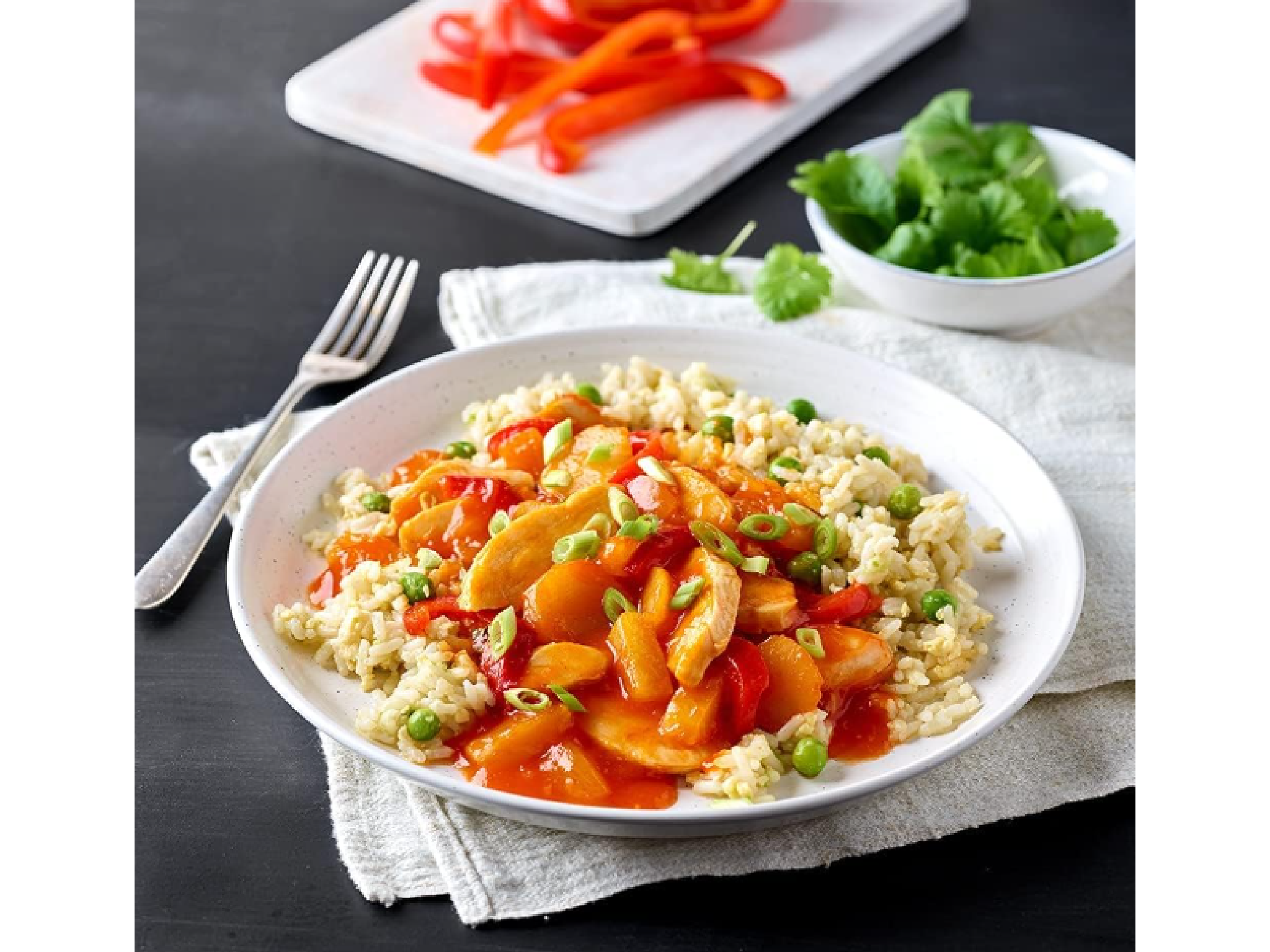 Sweet and sour chicken is one of many ready meals on Amazon Fresh