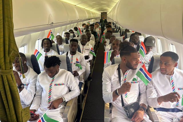 Soccer Gambia Flight Troubles