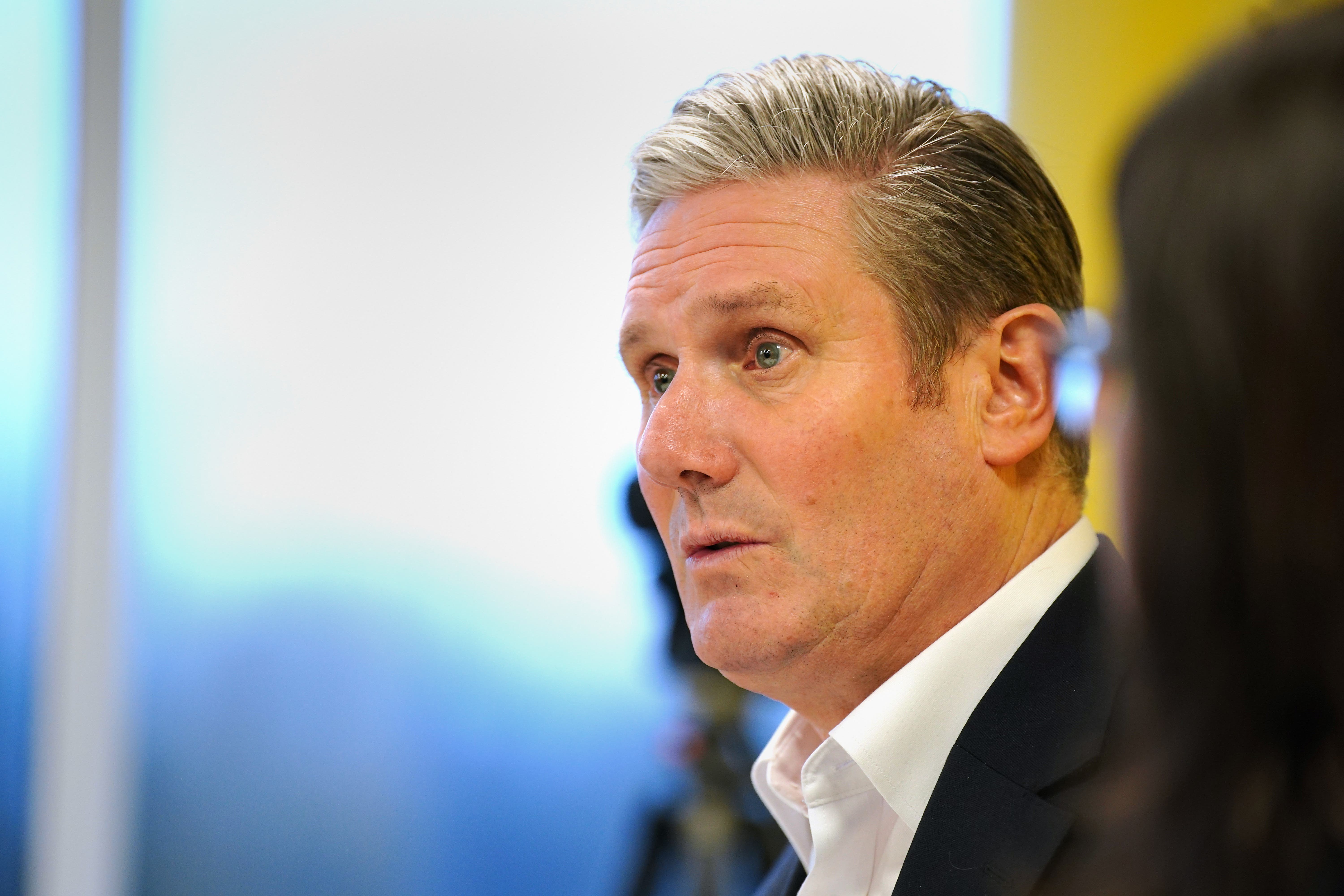 Keir Starmer was given briefing on strikes by government on Thursday night