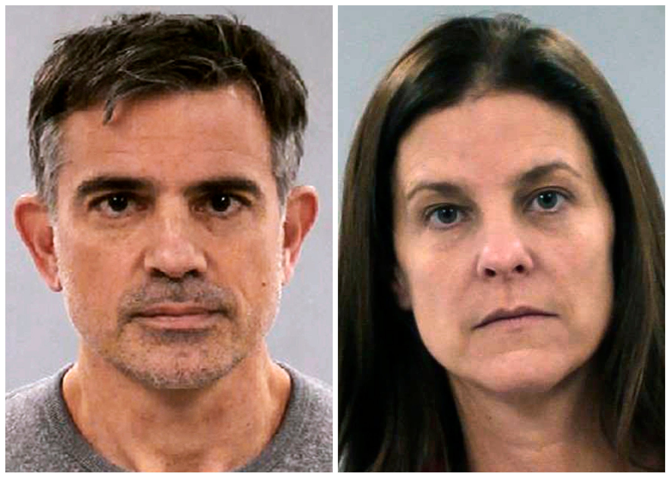 Fotis Dulos, left, and his girlfriend Michelle Troconis, were charged in 2020
