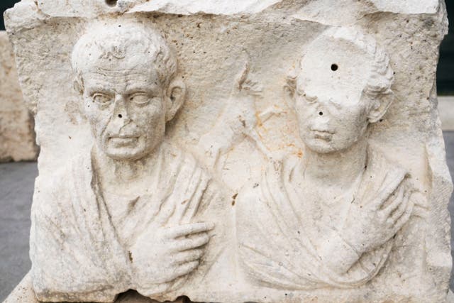 <p>Italy Rome Ancient Map Museum</p>