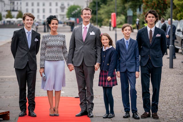 <p>Prince Joachim will attend his mother’s abdication alone  </p>