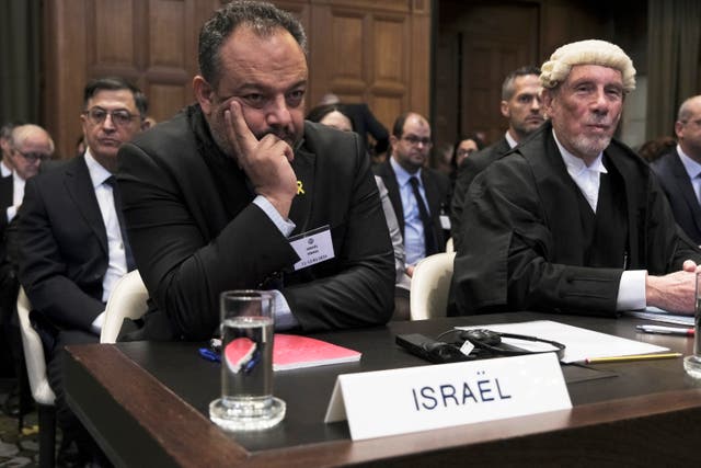 Israel Palestinians World Court Genocide Defense