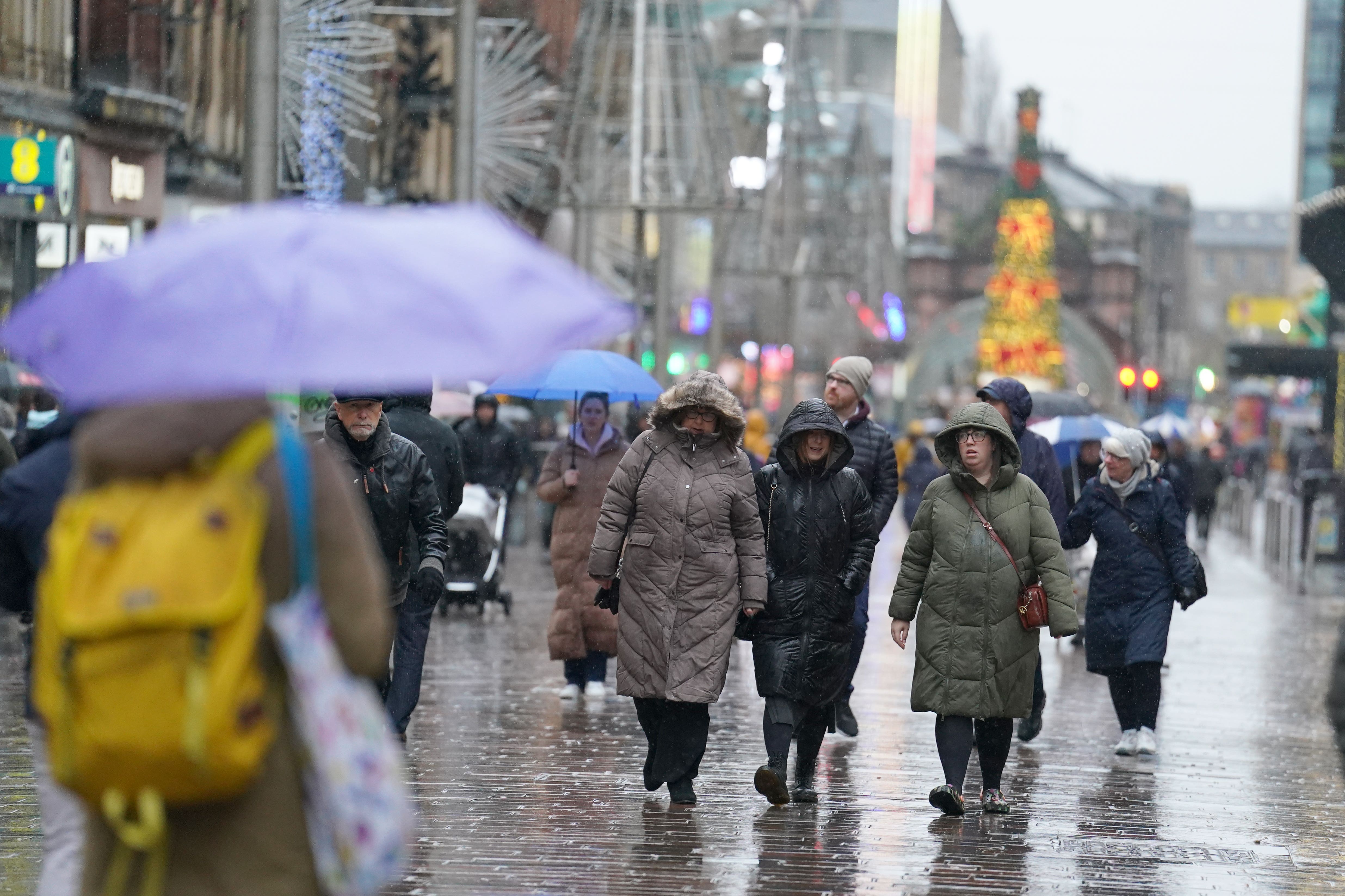 The UK economy grew in November, according to the ONS (Andrew Milligan/PA)