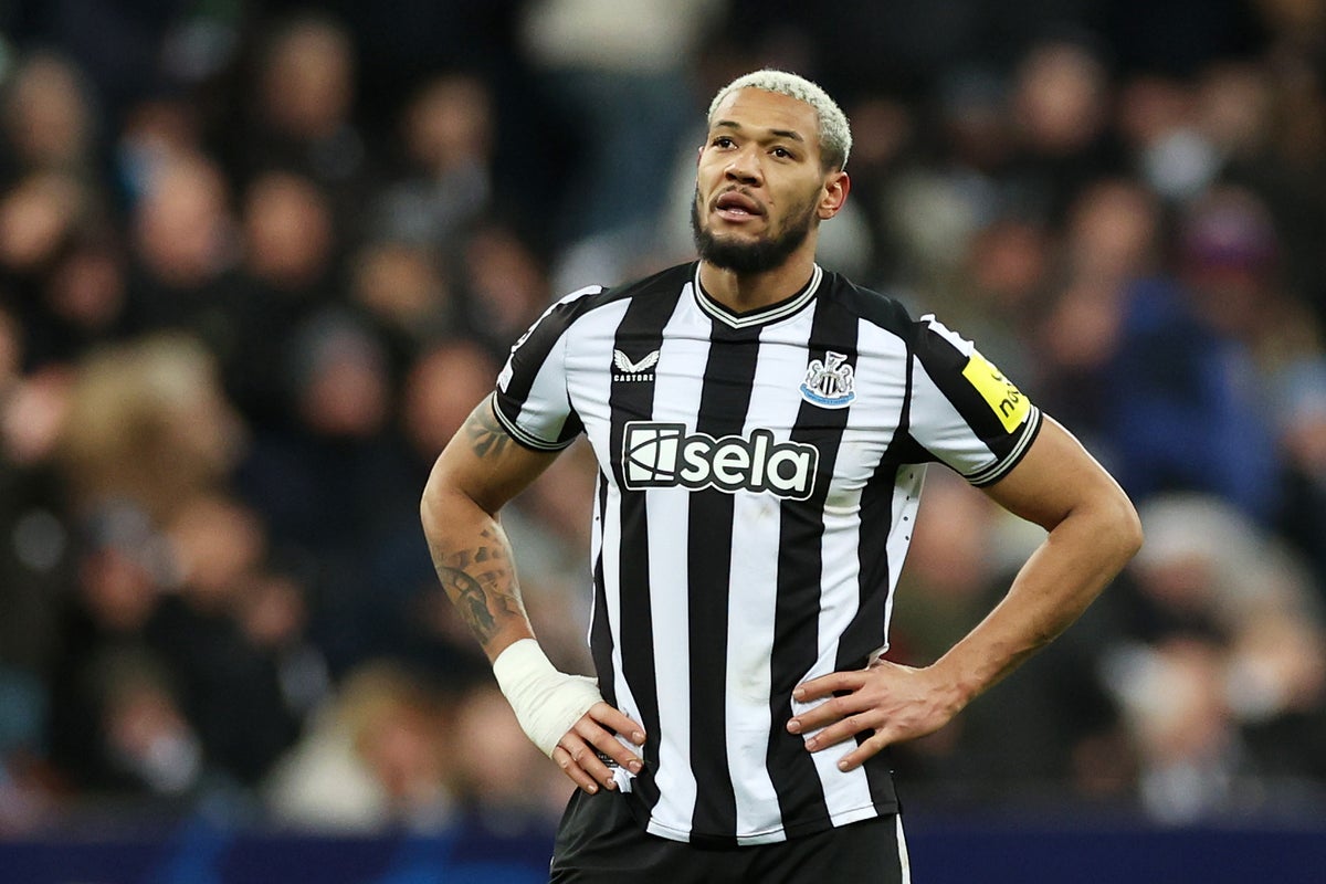 Newcastle hit by Joelinton injury blow ahead of Manchester City clash