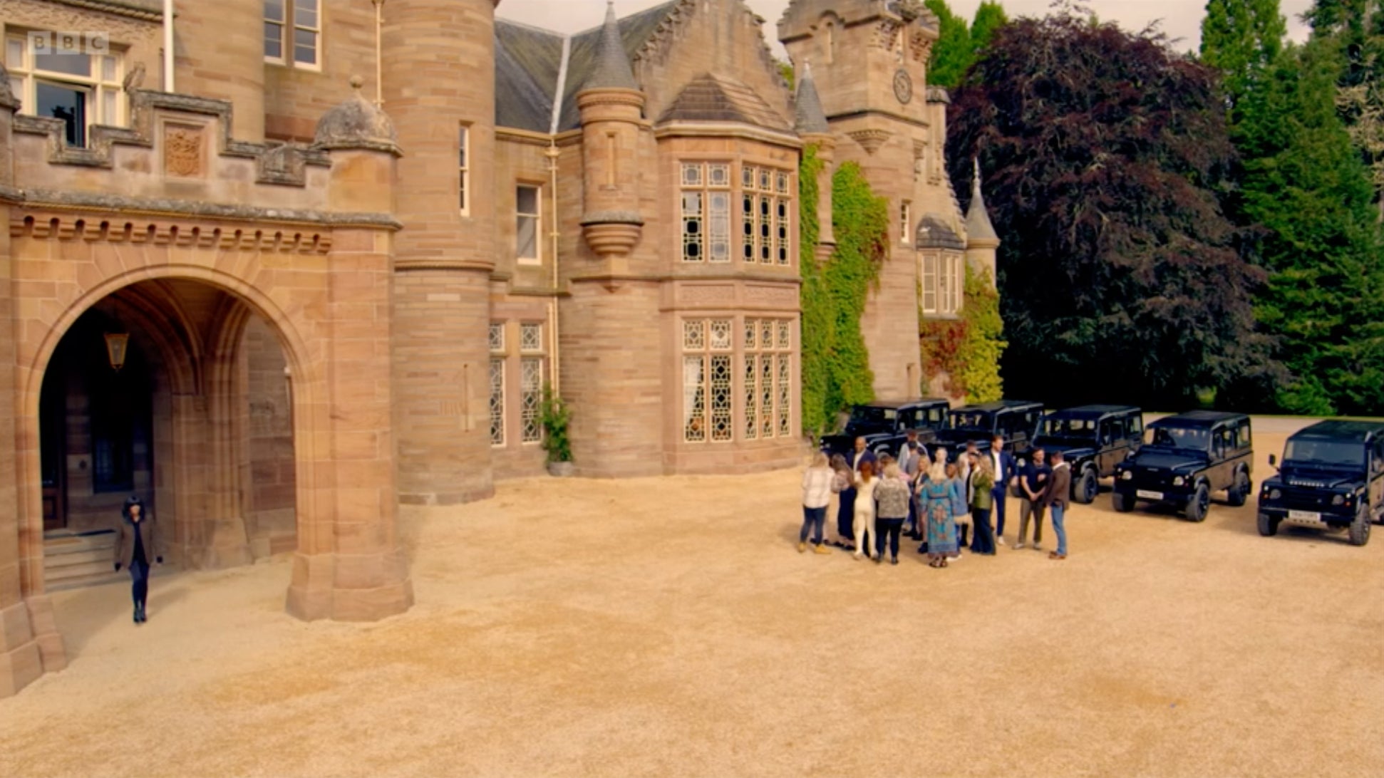 ‘The Traitors' is filmed at Ardross Castle