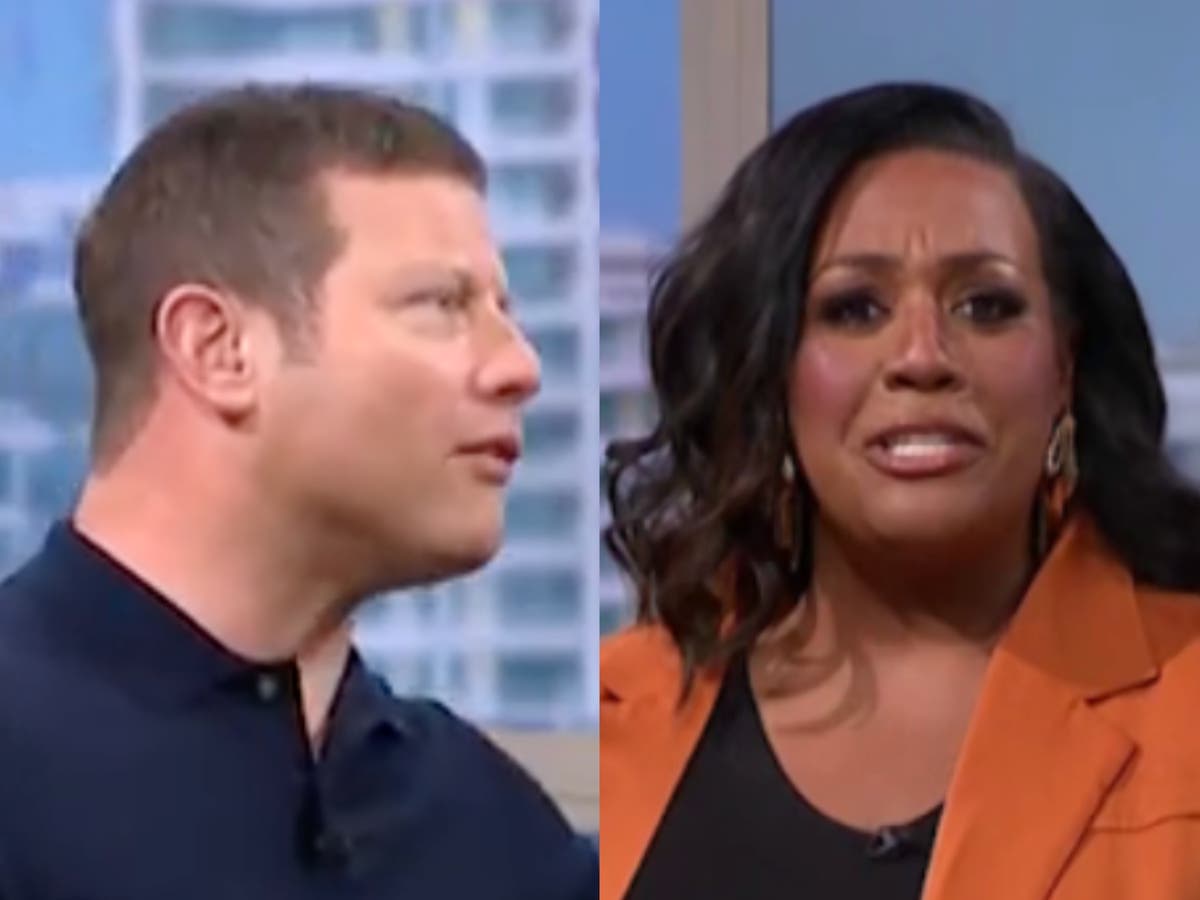 Dermot O&rsquo;Leary &lsquo;scolds&rsquo; Alison Hammond after &lsquo;unprofessional&rsquo; This Morning behaviour