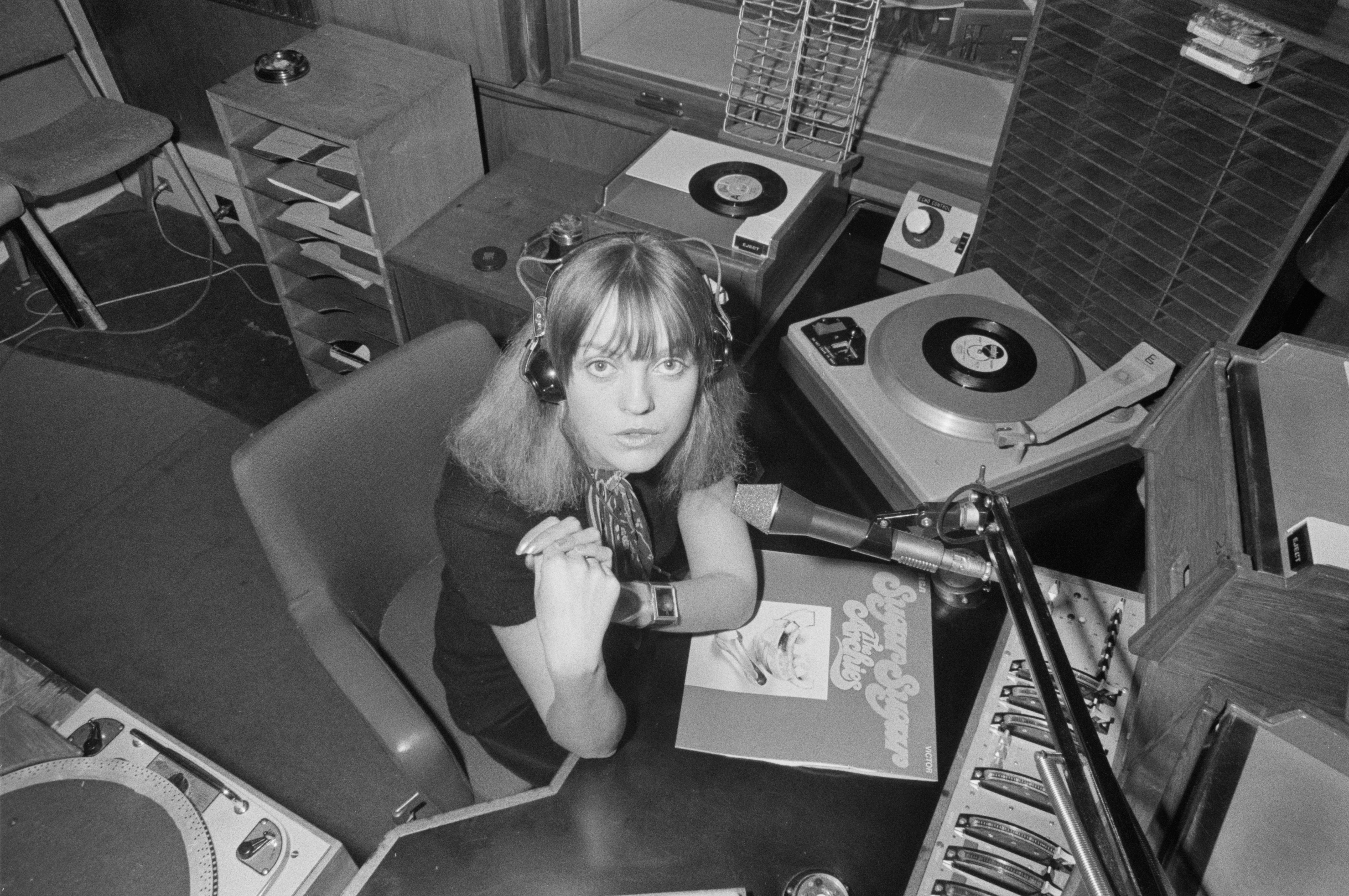 Nightingale in 1970, the year she joined the BBC as their first female radio DJ