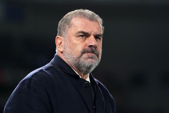 Ange Postecoglou has got his wish for early signings in January (Gareth Fuller/PA)