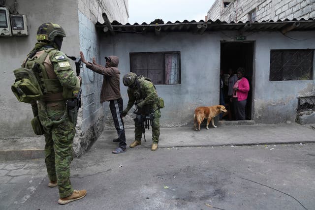 APTOPIX ECUADOR-VIOLENCIA