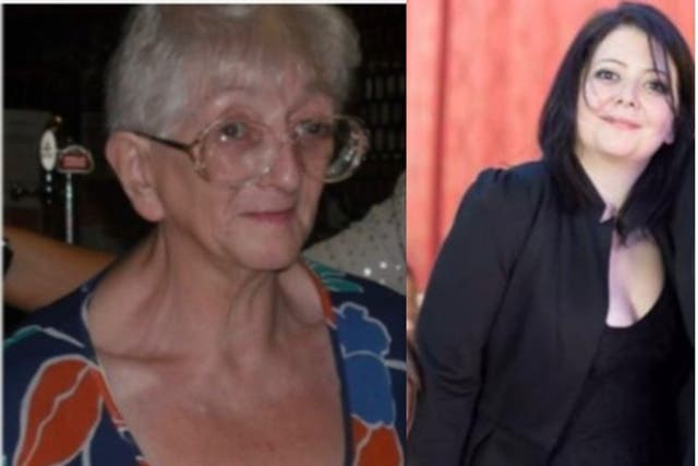 <p>Carole Bradley (left) died in June 2022, 10 months before her daughter Jemma</p>