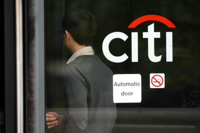 Citi has said it is planning to cut around 20,000 jobs in the ‘medium term’ (Tim Ireland/PA)