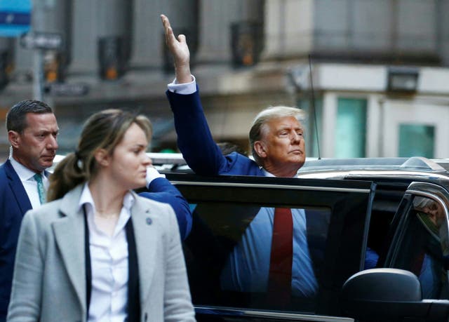 <p>Donald Trump is pictured in New York City on 11 January. </p>