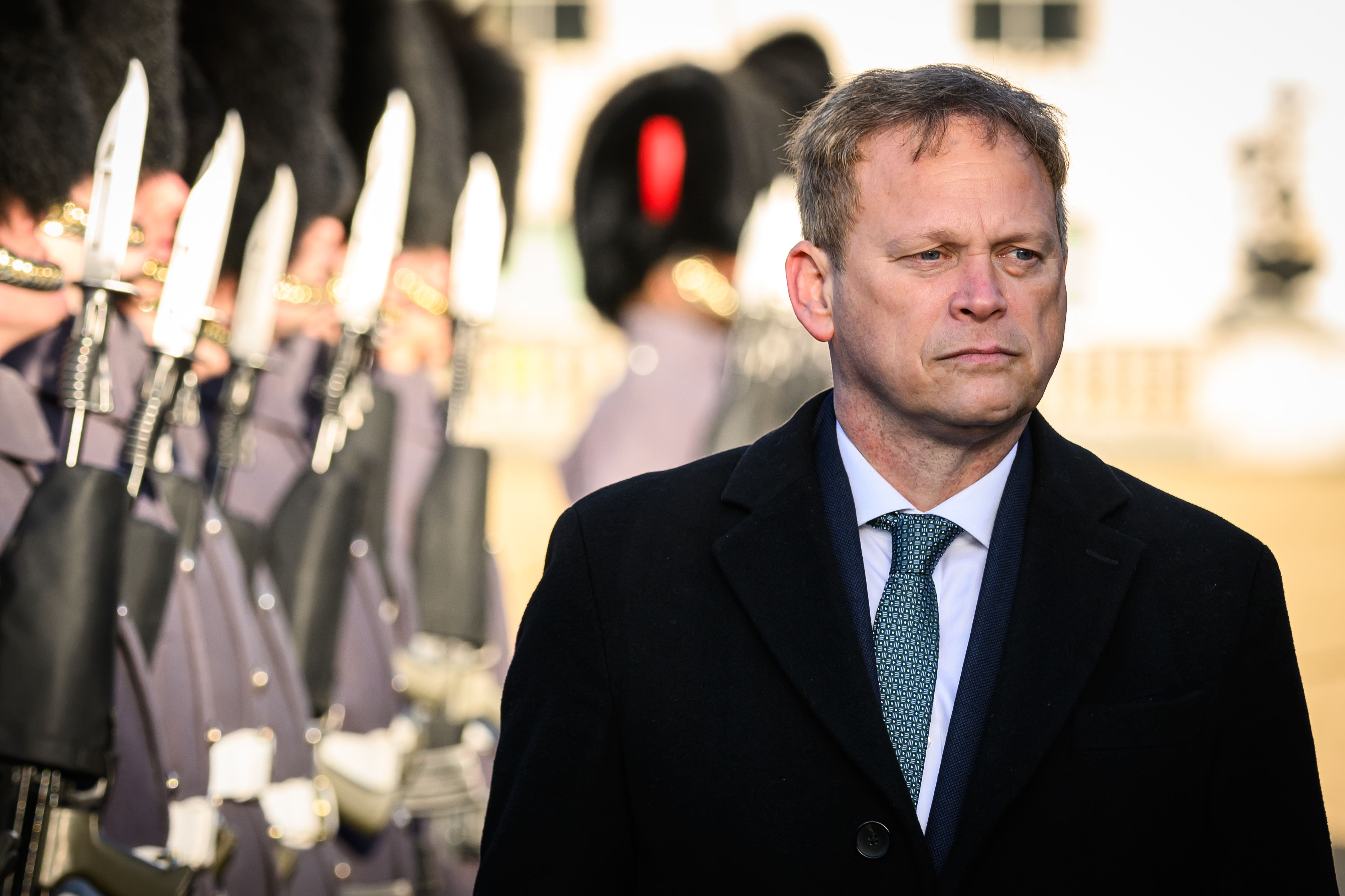 Defence Secretary Grant Shapps will warn Britain’s enemies are ‘busily rebuilding their barriers’