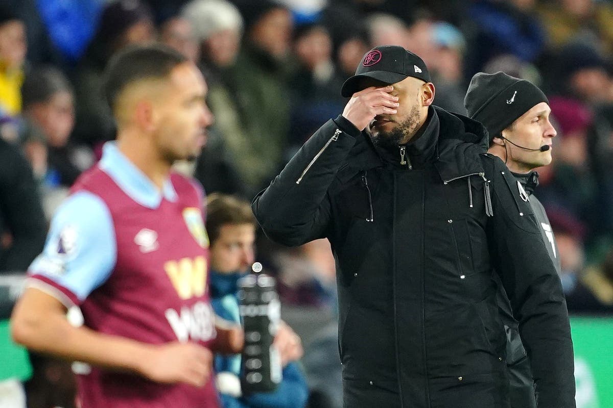 Furious Vincent Kompany labels VAR &lsquo;a joke&rsquo; after Luton snatch controversial draw at Burnley