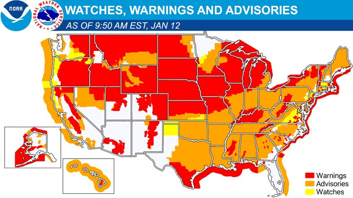 Second round of dangerous winter weather to hit US this weekend