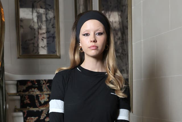 <p>Mia Goth in Paris in 2023</p>