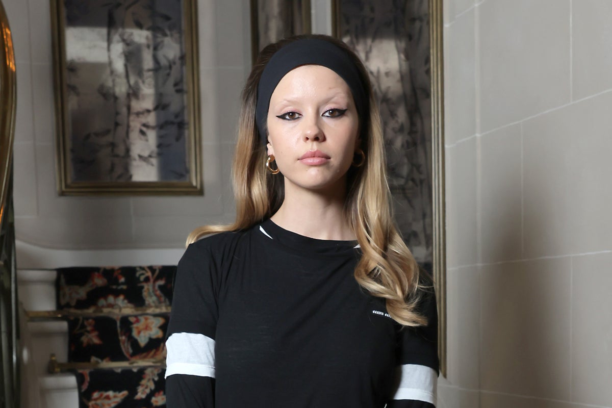 peter pan collar black and white dress Death Long Sleeve Peter Pan Collar Dress, M main image 1