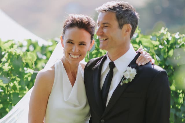<p>New Zealand’s Jacinda Ardern has tied the knot with her long-time partner, Clarke Gayford </p>