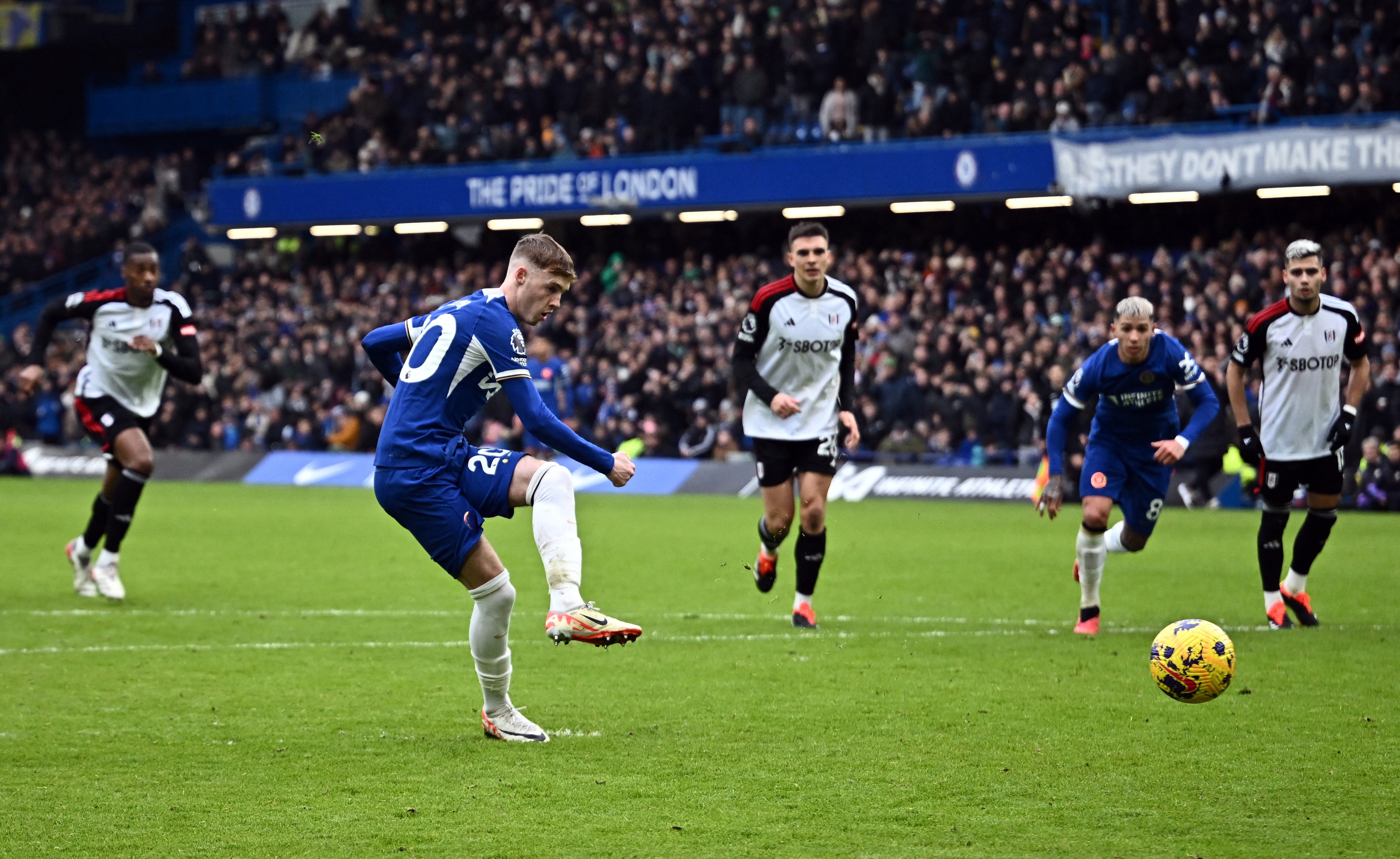Palmer’s first-half penalty was decisive