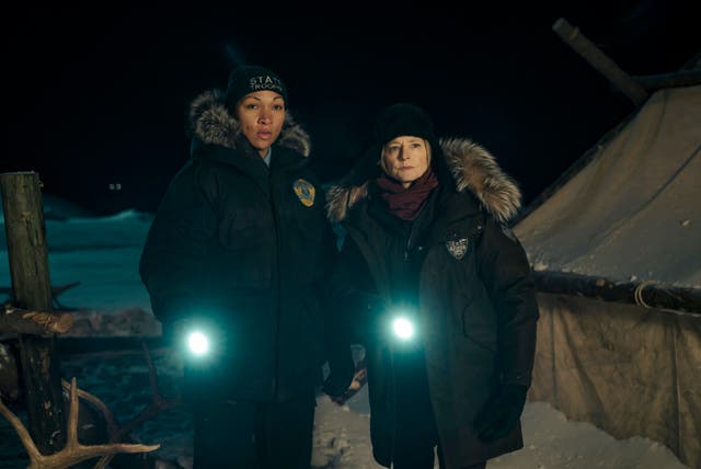 <p>Kali Reis and Jodie Foster in ‘True Detective: Night Country’ </p>