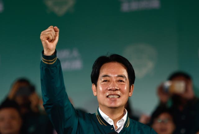 <p>Lai Ching-te won the Taiwan presidential election </p>
