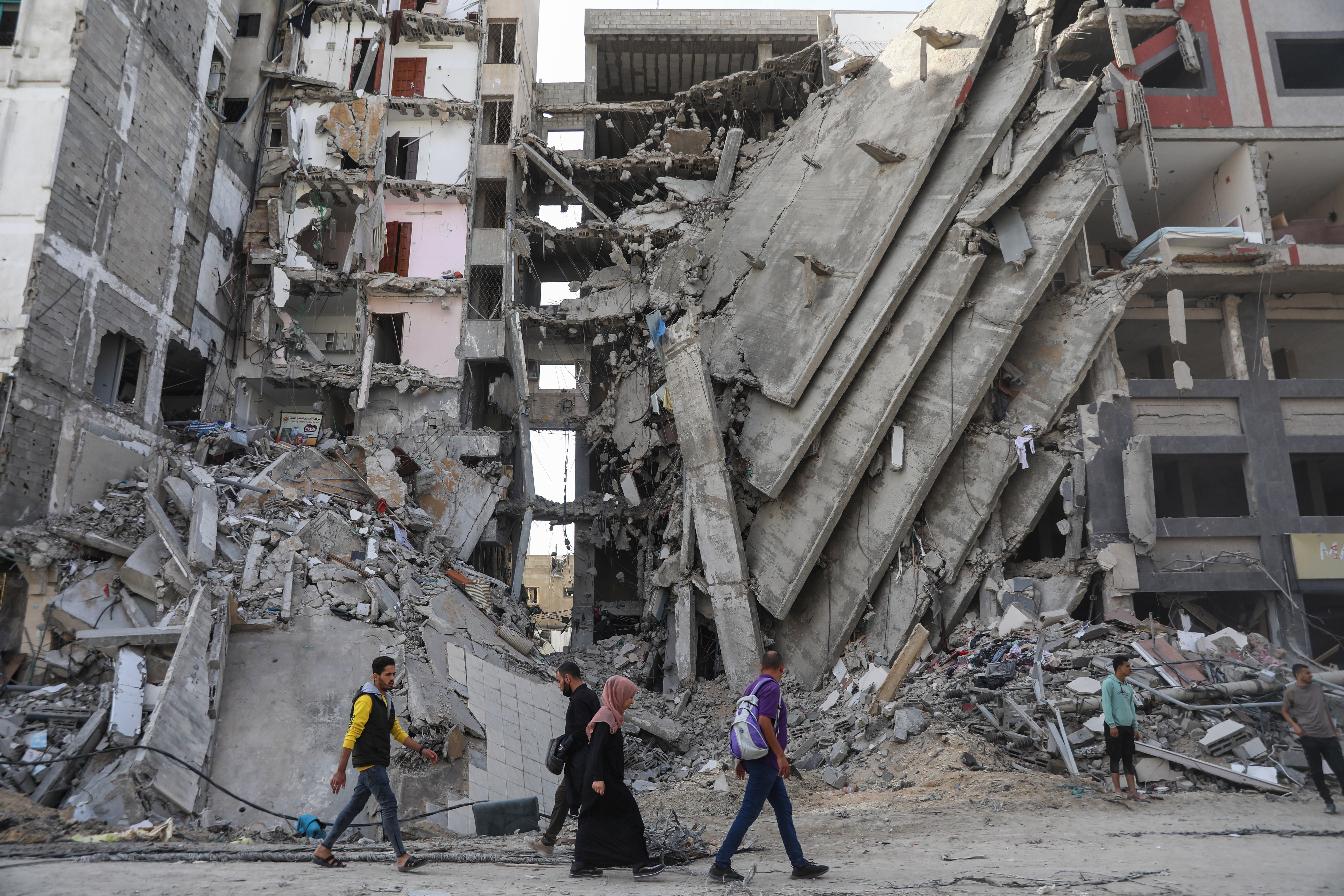 Around half of Gaza’s buildings have been damaged or destroyed