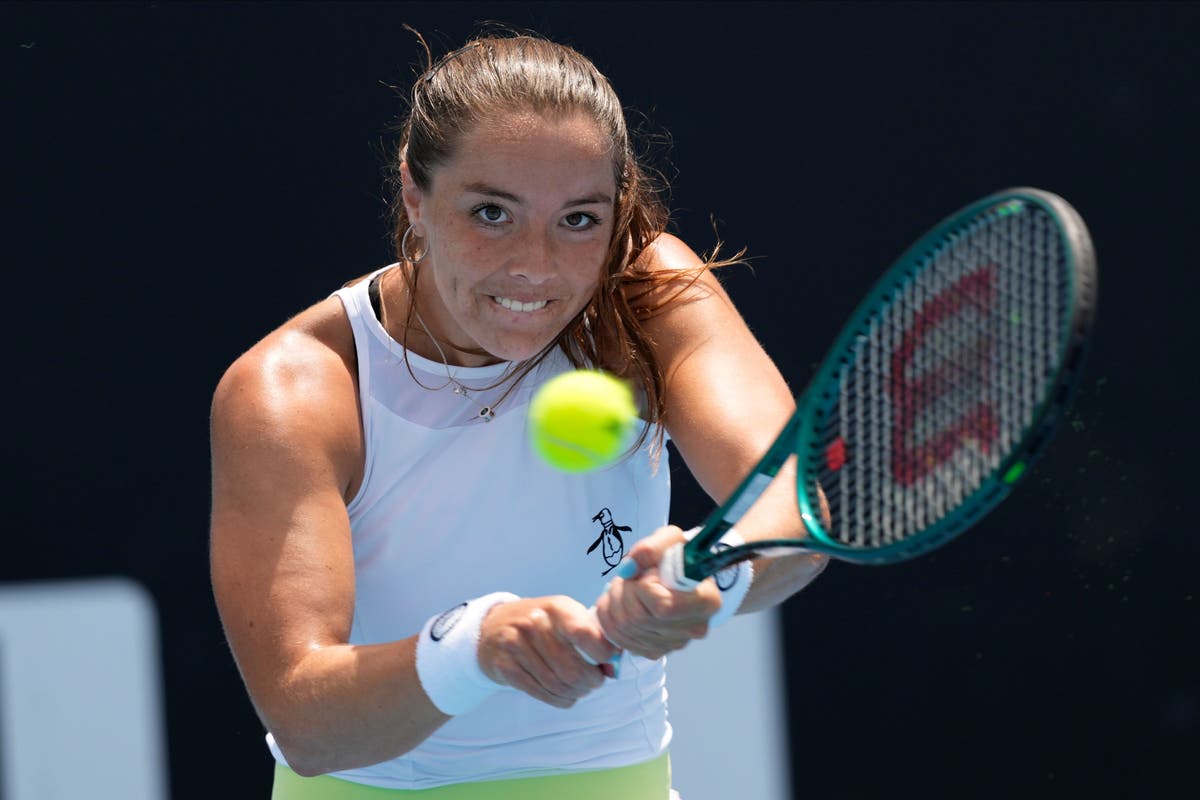 Late collapse costs Jodie Burrage in Australian Open debut Late collapse costs Jodie Burrage in Australian Open debut