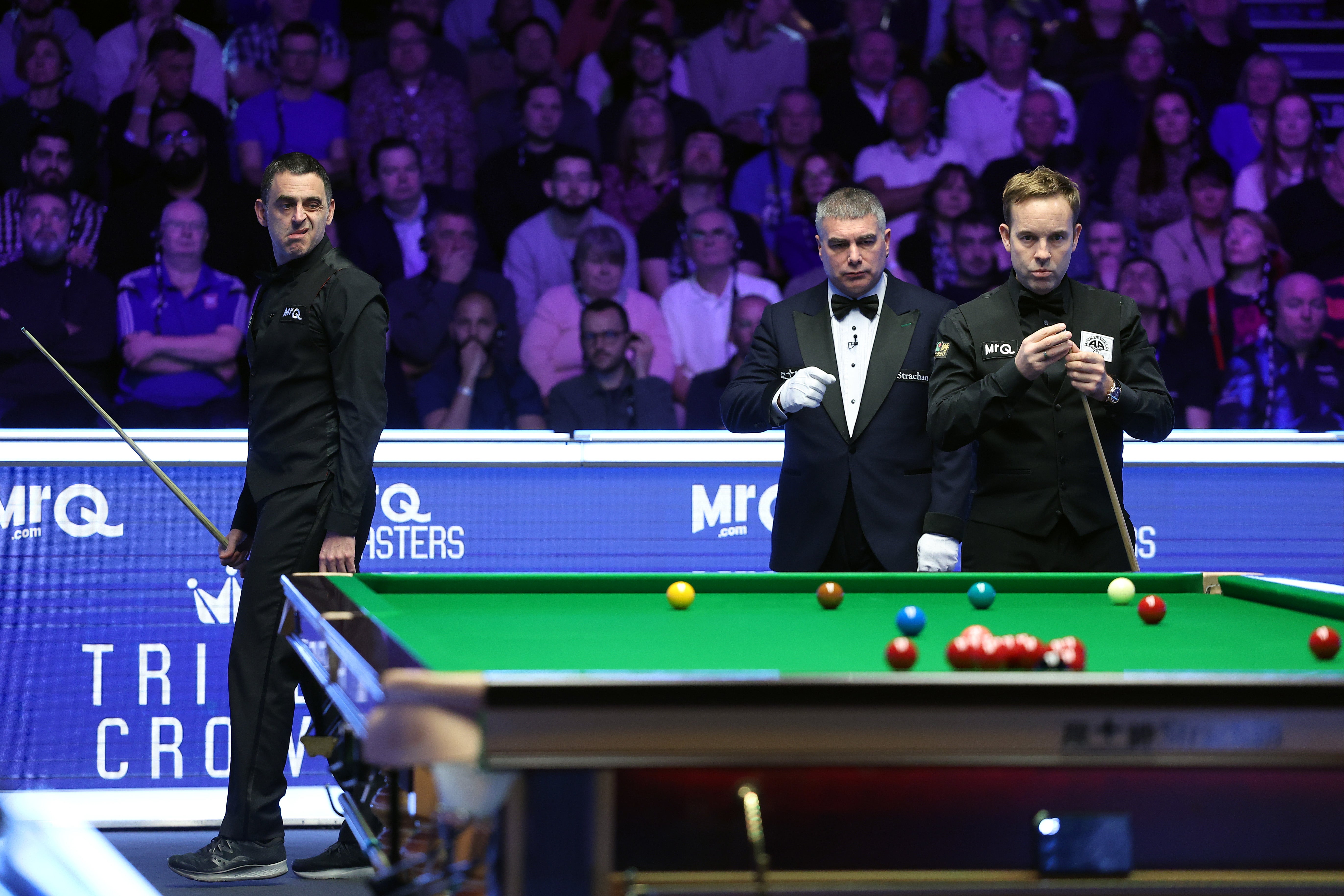 Ronnie O’Sullivan and Ali Carter have reignited their long-standing feud