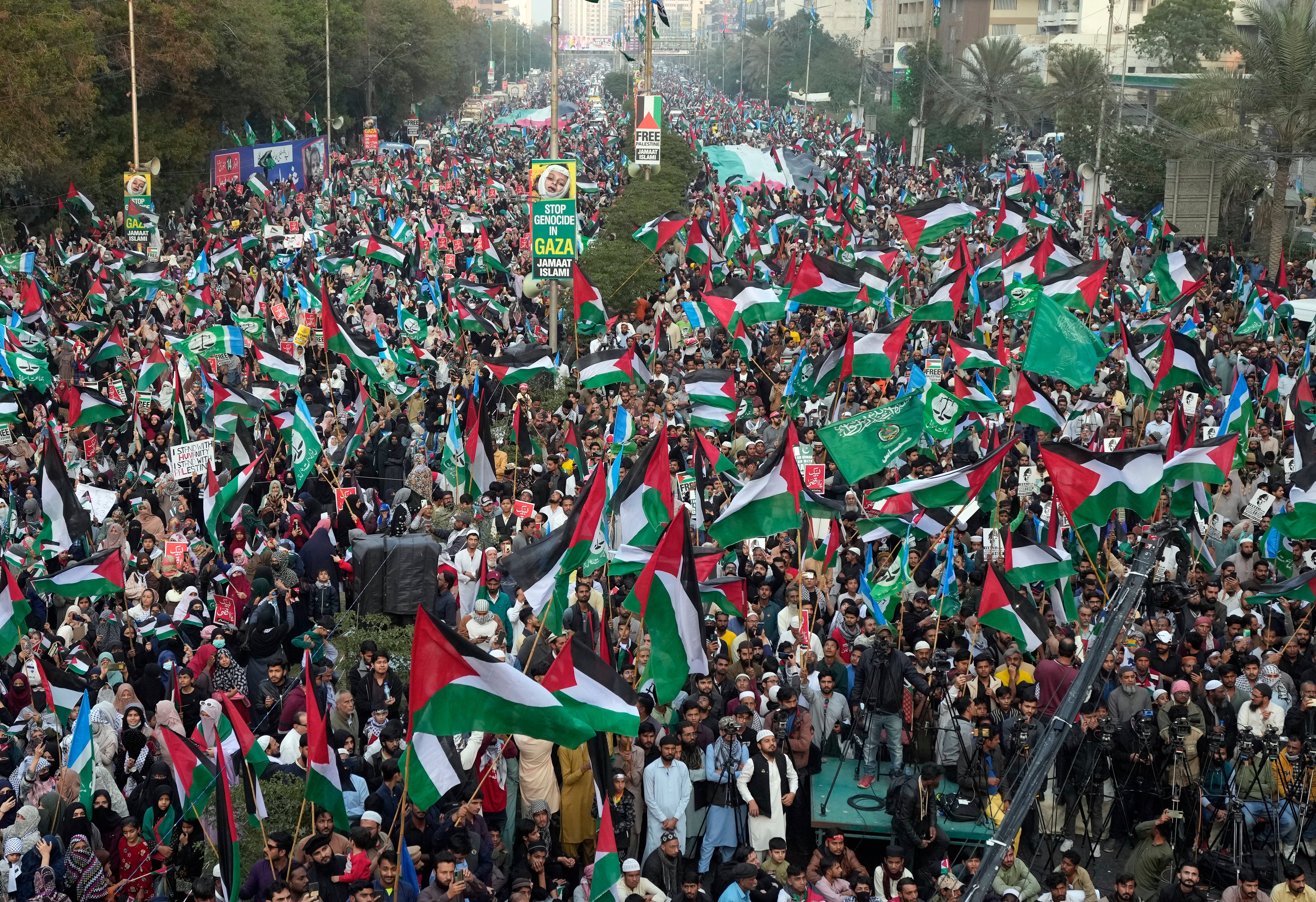 Pakistan Israel Palestinians