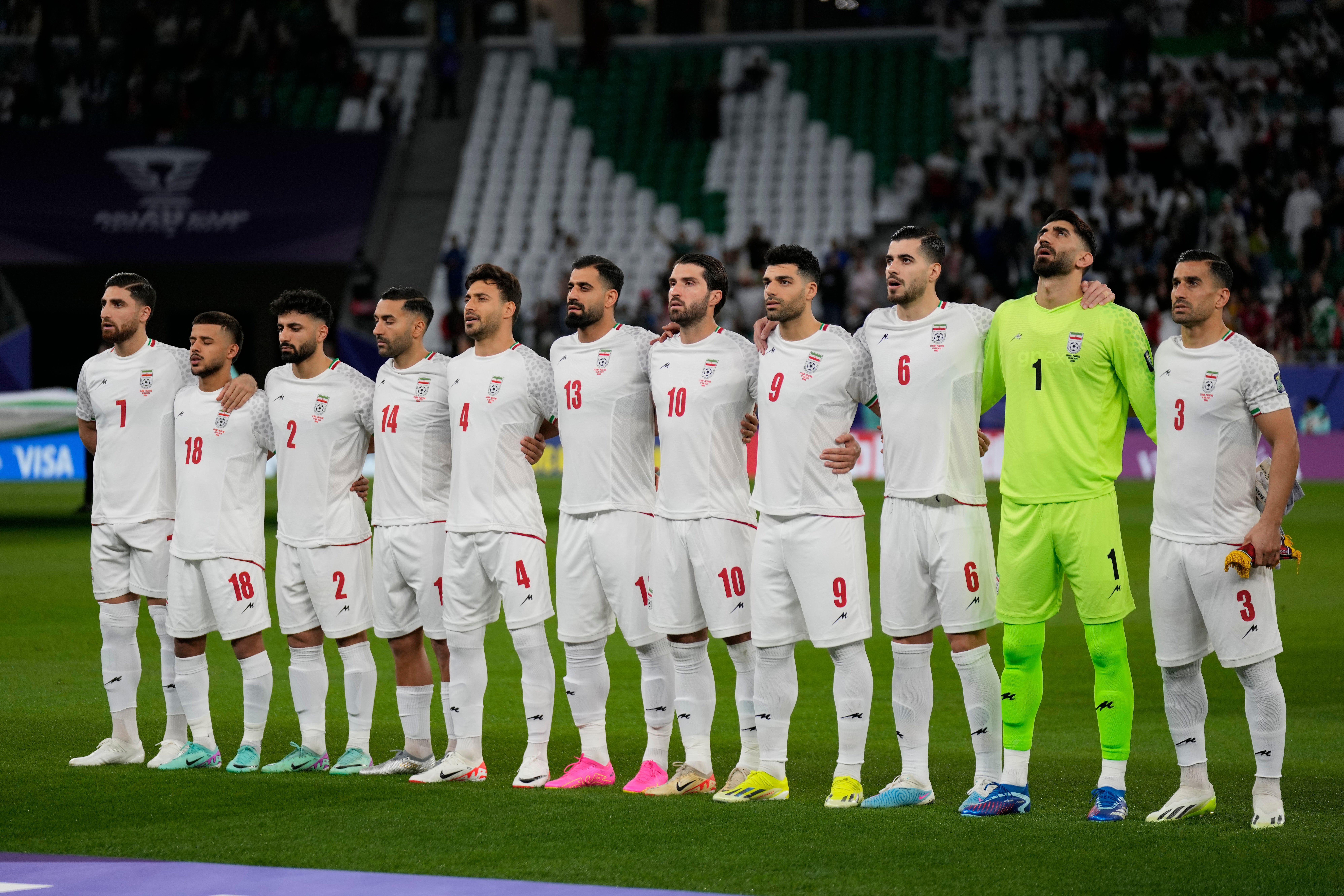 Qatar Iran Palestine Asian Cup Soccer