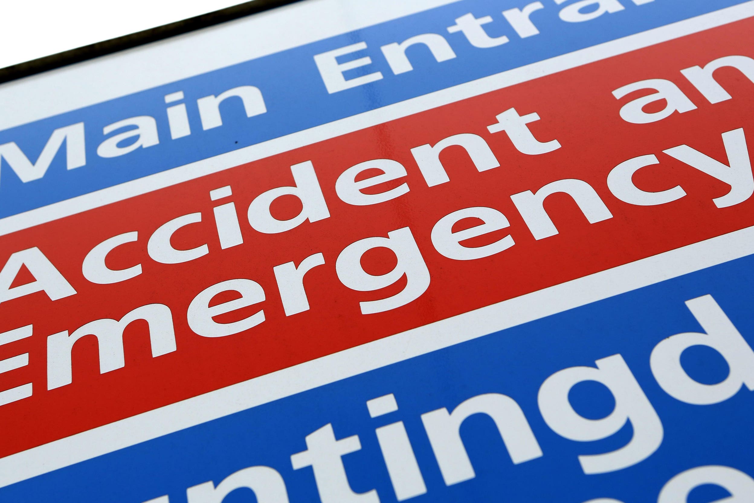 A record number of patients faced 12-hour A&E waits last year, figured showed (Chris Radburn/PA)