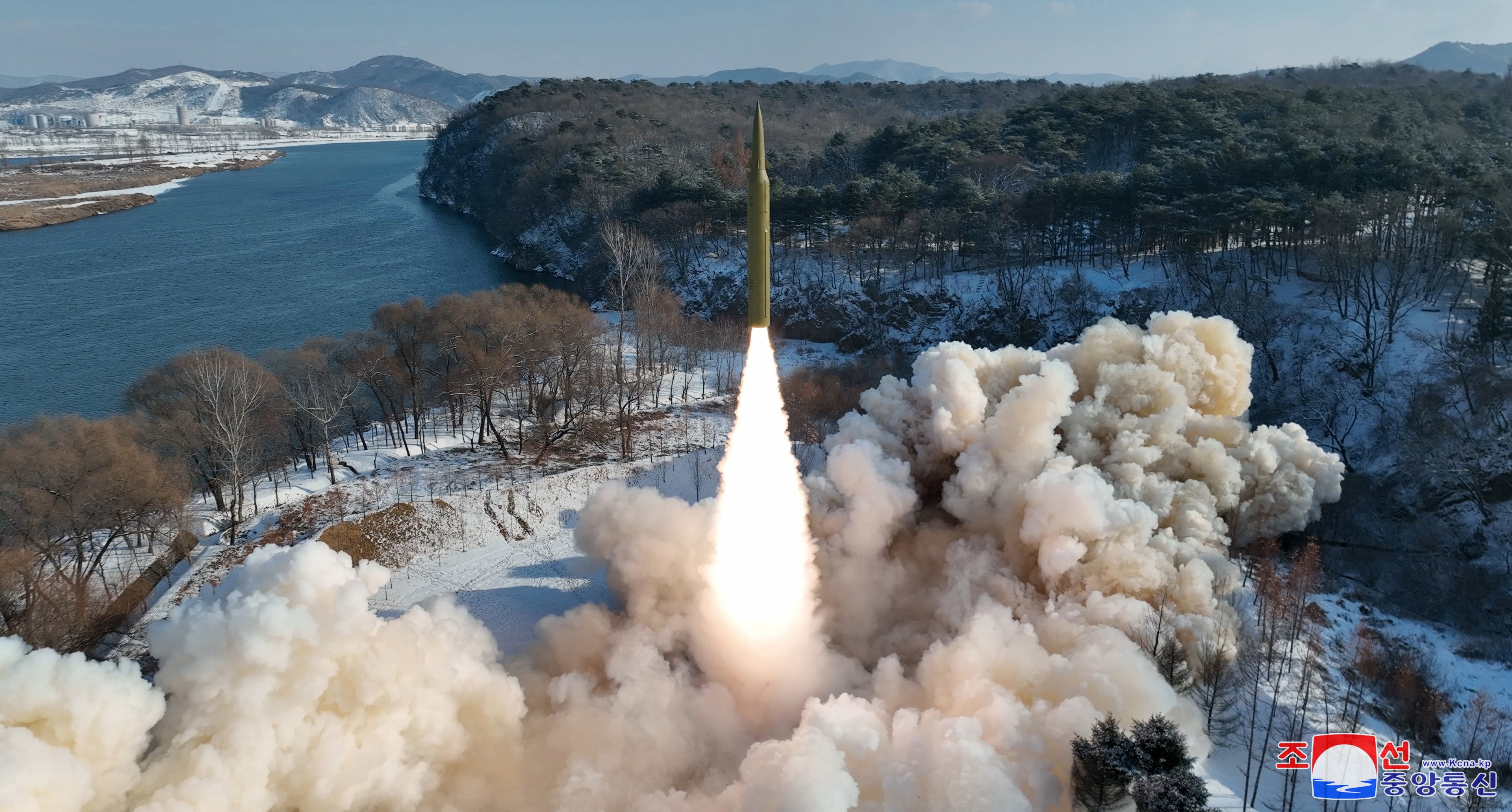 North Korea test fires intermediate-range solid-fuel ballistic missile loaded with hypersonic maneuverable controlled warhead