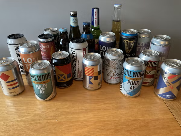 A selection of the tried and tested beers